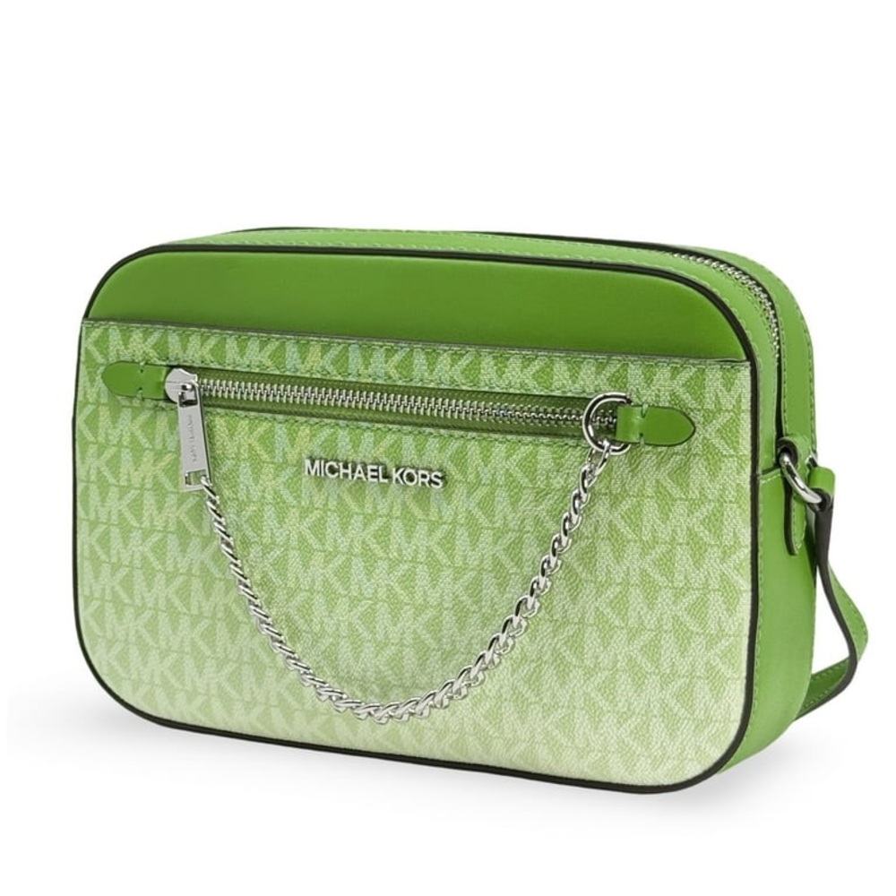 Michael Kors Jet Set Large Ombré Signature Logo Crossbody NWT priced to sale - Picture 6 of 11
